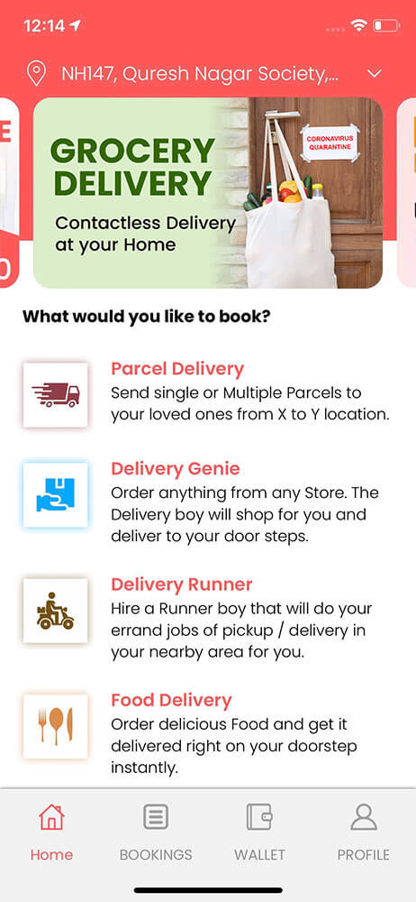user profile setting